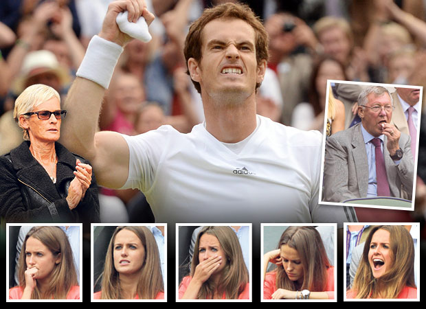 Andy Murray Menang setelah Kalah Dua Set